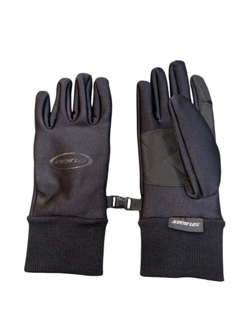 Seirus Men’s Small All Weather Gloves Black Waterproof Windproof Winter Gear